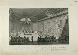 The Assembly of Notables on February 22, 1787 in Versailles, 1802. Creator: Niquet, Claude (1770-1831).