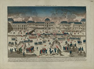 Le sac des Tuileries, 1792