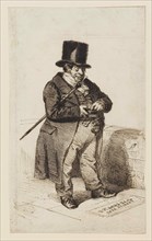 Rentier type, 1840. Creator: Grandville, Jean-Jacques (1803-1847).