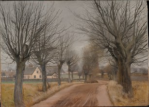 A Road near Vinderød, Zealand, 1898. Creator: Ring, Laurits Andersen (1854-1933).