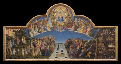 The Last Judgment, ca 1432. Creator: Angelico, Fra Giovanni, da Fiesole (ca. 1400-1455).