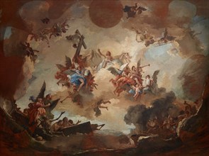 The Last Judgment, 1730s-1740s. Creator: Tiepolo, Giambattista (1696-1770).