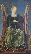 The Muse Erato, ca 1455. Creator: Maccagnino, Angelo (?-1456).