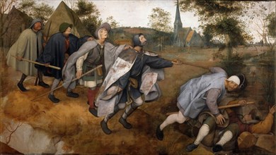 The Blind Leading the Blind, 1568. Creator: Bruegel (Brueghel), Pieter, the Elder (ca 1525-1569).