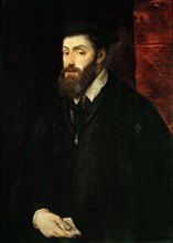 Portrait of the Emperor Charles V (1500-1558), 1549. Creator: Titian (1488-1576).