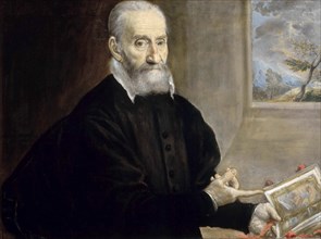 Portrait of Giulio Clovio (1498-1578), ca 1571. Creator: El Greco, Dominico (1541-1614).