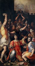 The Martyrdom of Saint Stephen, 1571. Creator: Vasari, Giorgio (1511-1574).