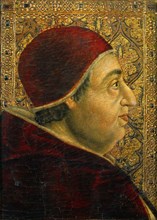 Portrait of Pope Alexander VI (1431-1503), 1490s. Creator: Anonymous.