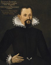 Portrait of Johannes Kepler (1571-1630), c. 1620. Creator: Anonymous.