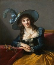 Antoinette Elisabeth Marie d'Aguesseau, comtesse de Ségur (1756-1828) , 1785. Creator: Vigée Le Brun, Louise Élisabeth (1755-1842).