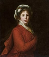 Portrait of Countess Helena Radziwill (1753-1821), née Przezdziecka, ca 1802-1805. Creator: Vigée Le Brun, Louise Élisabeth (1755-1842).