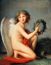 Henryk Lubomirski (1777-1850) as Genius of Fame, 1789. Creator: Vigée Le Brun, Louise Élisabeth (1755-1842).