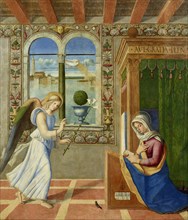 The Annunciation, 1504. Creator: Francesco di Simone da Santacroce (1470/75-1508).
