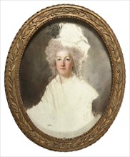 Portrait of Queen Marie Antoinette of France (1755-1793), 1791-1792. Creator: Kucharski, Alexandre (1741-1819).