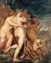 Diana and Actaeon, ca. 1600. Creator: Liberi, Pietro (1605-1687).