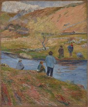 Breton Fishermen , 1888. Creator: Gauguin, Paul Eugéne Henri (1848-1903).