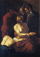 Christ Crowned with Thorns, c. 1605. Creator: Caravaggio, Michelangelo (1571-1610).