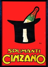 Spumanti Cinzano, 1927. Creator: Maga (Magagnoli), Giuseppe (1878-1933).
