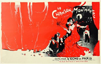 La Chanson à Montmartre (Songs at Montmartre), 1900. Creator: Grün, Jules-Alexandre (1868-1938).