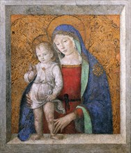 Madonna of the Windowsill (Madonna del davanzale), c. 1490. Creator: Pinturicchio, Bernardino (1454-1513).