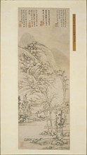 Ancient trees and gray mists, 1530. Creator: Wen Zhengming (1470-1559).