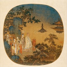 Incense ceremony, 14th century. Creator: Chinese Master.