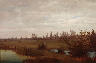 November (Swamps on the Sile), 1870s. Creator: Ciardi, Guglielmo (1842-1917).