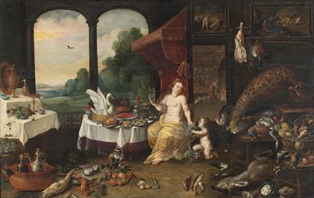 The Allegory of Taste. Creator: Wouters, Frans (1612-1659).