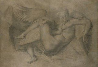 Leda and the Swan, 1530-1540. Creator: Rosso Fiorentino (1495-1540).