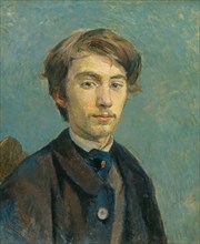 Portrait of Emile Bernard, 1885. Creator: Toulouse-Lautrec, Henri, de (1864-1901).