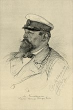 Steamship captain, 1898.  Creator: Christian Wilhelm Allers.