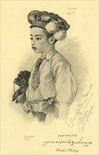 'Chowfa Asdang', 1898.  Creator: Christian Wilhelm Allers.
