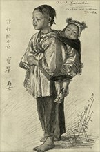 Bo-Kam and So-Ne - Chinese girls, Hong Kong, 1898. Creator: Christian Wilhelm Allers.