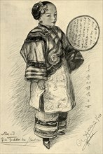 Me-J - daughter of a mandarin, Hankow, China, 1898. Creator: Christian Wilhelm Allers.