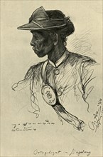 Policeman, Magalang, Java, 1898. Creator: Christian Wilhelm Allers.