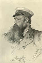The captain of the 'Bremen', 1898.  Creator: Christian Wilhelm Allers.