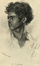 Sinhalese man, Colombo, Ceylon, 1898. Creator: Christian Wilhelm Allers.