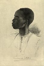Sudanese soldier, Egypt, 1898.  Creator: Christian Wilhelm Allers.