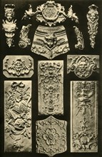 Metalwork and woodcarving, France and Germany, (1898). Creator: Unknown.