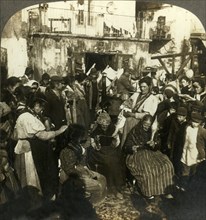 'The Lazzaroni, as they live in the streets of Naples, Italy', c1909. Creator: Unknown.