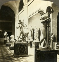 'Beautiful Venus of Gallipede, gallery of ancient statues Museum, Naples, Italy', c1909. Creator: Unknown.