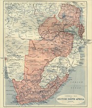'General Map of British South Africa', 1900. Creator: Unknown.