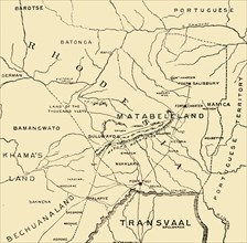 'Matabeleland', 1900. Creator: Unknown.