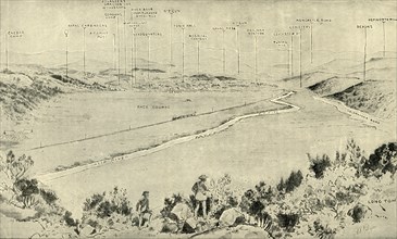 'The Siege of Ladysmith, Jan . 1900. View from Bulwana Hill', 1900. Creator: George Lynch.