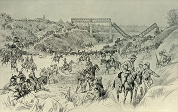 'The Great Advance: Lord Roberts's Column Crossing the Sand River Drift', 1901. Creator: Unknown.
