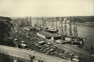 'The Harbour, Buffalo River, East London', 1901. Creator: Wilson.