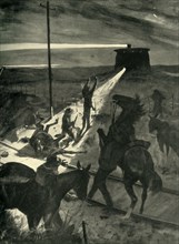 'Defeat of a Night Attempt to Cross the Railway', 1902. Creator: Allan Stewart.
