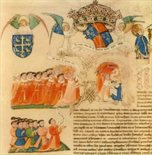 'King Henry VI with Representatives of the Lords and Commons', 1446, (1947).  Creator: Unknown.
