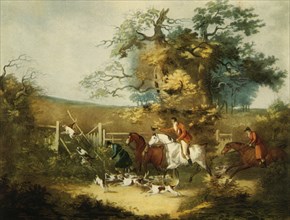 'Fox Hunting', 1806, (1944).  Creator: Richard Gilson Reeve.