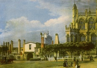 'Windsor Castle: St. George's Chapel', 1768, (1942).  Creator: Paul Sandby.